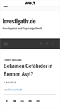 Mobile Screenshot of investigativ.welt.de