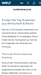 Mobile Screenshot of expertensuche.welt.de